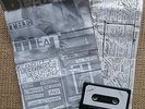 Various BEAT THE MEAT UK 1982 X-CENTRIC cassette +insert great DIY ANARCHO PUNK