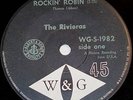 RIVIERAS 1960s GARAGE PUNK 45 ON W&G 