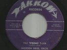 BLUES DRINKER JIVE ROCKER-- JACKSON BROS. --HEAR BOTH- 1957 ARROW