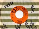 Mod Popcorn 45 LARRY HALL Rebel Heart/Lips Of Wine Strand HEAR Rare