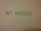 BEATLES WHITE ALBUM **0073325** NO EMI 1ST UK MONO