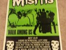 Misfits walk among us poster rare htf Danzig Samhain