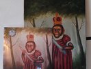 JEFF THE BROTHERHOOD BOYS R BACK IN TOWN FIRST PRESSING LP AND ORIGINAL CANVAS A