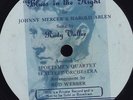 78 RPM EXTRA RARE 12 INCH SIGNED BY RUDY VALLEE (PICTURE LABEL)  MUST SEE / EE-
