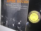 AFTER HOURS with THAD JONES KENNY BURRELL FRANK WESS Prestige RVG Van Gelder LP