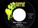 Very Rare GENESIS 45 Silent Sun/That's Me Parrot 3018 US Stock Copy Holy Grail