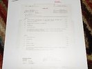 Van Halen II TEST PRESSING US w/ Cue Sheet Pressed Over a Month B 4 Release RARE