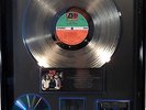 AC/DC Highway to Hell US Platin RIAA Music Award Schallplatte goldene