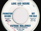 Patrice Holloway-Love and Desire/Ecstasy-Northern Soul-Capitol 5778-Promo-Listen
