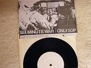 SIX MINUTE WAR   MORE SHORT SONGS EP  VINYL 7