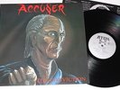 ACCUSER -The Conviction LP 1987 , first press ATOM H