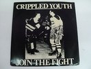 CRIPPLED YOUTH clear - Punk EP-NICE New Beginning records 1985 w/insert