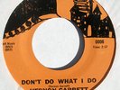 hear: VERNON GARRETT on Watts USA funk 45 Don't Do What I Do/Learned My Lesson