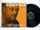 BEN WEBSTER Soulville ORIGINAL VERVE CLEF 8274 LP Trumpeter DG Mono VG++ to NM