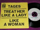TAGES Treat her like  a Lady & Like a woman .../60s German EMI COLUMBIA Promo SP