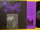 MAYHEM live in leipzig [LP] brazil *official-press* HELLION orig. 1993 +insert