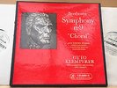 COLUMBIA SAXO 2276/7 ED1 BEETHOVEN SYMPHONY 9 KLEMPERER PHILHARMONIA 2LP BOX SET