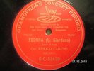 10” RED G&T  FLUSH LABEL – ENRICO CARUSO – CAVALLERIA RUSTICANA