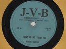 RARE 1950's-DETROIT BLUES-EDDIE BURNS-TREAT ME LIKE I TREAT YOU-J-V-B RECORDS