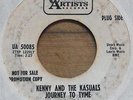 KENNY AND THE KASUALS journey to tyme '60s GARAGE PSYCH PUNK texas ua 45 HEAR
