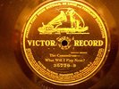 78 RPM-Puzzle Record-The Conundrum-What Will I Play Next?-Victor 35229-England