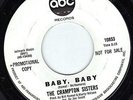 MINT NORTHERN SOUL PROMO 45 Baby Baby/Hey Boy THE CRAMPTON SISTERS ABC 10853