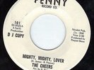 MINT NORTHERN SOUL WLP PROMO 45 Mighty Mighty Lover/Settle THE CHEERS Penny 101
