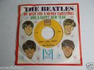 THE BEATLES ORIGINAL 1964 VJ CHRISTMAS SLEEVE & TOLLIE Twist And Shout 45 NM