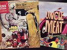 Mothers Of Invention-Frank Zappa-Uncle Meat-2-LP Blue-Green Bizarre-12-Page Book