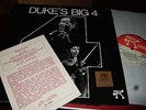 DUKE ELLINGTON : DUKES BIG 4 AUDIOPHILE NUMBERED EDITION 180 GRAM LP ALTO GERMAN