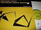 THE MILES DAVIS QUINTET : RELAXIN WITH LP PRESTIGE 7129 OJC 190 GERMANY