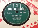 Cliff Richard With The Drifters:High Class Baby / My Feet Hit The Ground. 78rpm
