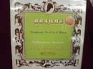 BRAHMS SYMPHONEY NO.4 IN E.MINOR EMI RECORDS LTD COLOMBIA LP 33.5 R.P.M. #EC#