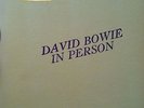 David Bowie In Person TMOQ TMQ 71054 Ziggy era Red Vinyl with Insert