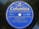 JOSEPH SZIGETI Columbia LX 8063 VIOLIN 4x78 Set MENDELSSOHN Op.64 NM
