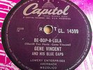 GENE VINCENT   BE-BOP-A-LULA ** CAPITOL 78 rpm
