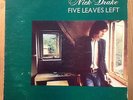 NICK DRAKE FIVE LEAVES LEFT ORIGINAL 1969 FIRST ISLAND UK PRESS LP