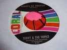 TERRY & THE TOPICS WHERE'S MY PUSSYCAT/JUST A GIGOLO 45 CORAL 62509 R&B SOUL MOD