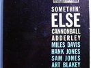 CANNONBALL ADDERLEY w/MILES DAVIS SOMETHIN' ELSE RARE '58 BLUE NOTE STEREO LP
