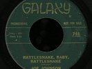 Soul R&B 45   Joe Johnson   Rattlesnake Baby   Galaxy   mp3 promo rare