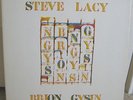 Steve Lacy/Brion Gysin-Songs-Rare Hat Art Jazz 2 LP Set-Near Mint
