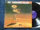 ERIC DOLPHY-OUT THERE,NEW JAZZ,MONO,DEEP GROOVE PURPLE LABEL,RVG STAMP,NEAR MINT