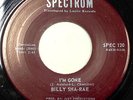 Billy Sha-Rae FUNK NORTHERN SOUL 45 I'm Gone / Let Do It Again on Spectrum HEAR