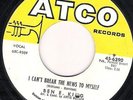 BEN E. KING - I CAN'T BREAK THE NEWS TO MYSELF - ATCO- NORTHERN SOUL