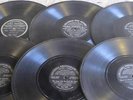 6 Early Silver Label Columbia 1 Side Vocal 78s