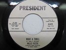 MILLIE FOSTER What A Thrill PRESIDENT Soul R&B VG++ PROMO