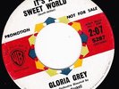 NORTHERN SOUL 45 RPM- GLORIA GREY on WARNER BROS..RECORDS