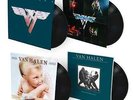 VAN HALEN - 4 LP VINYL - STUDIO ALBUM BUNDLE - REMASTERED - 180 GRAM - POSTER -