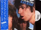 ROLLING STONES-BLACK AND BLUE-JAPAN ISSUE PROMO WHITE LABEL GF +OBI