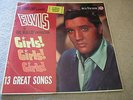 ELVIS PRESLEY-GIRLS,GIRLS,GIRLS- UK STEREO ORANGE RCA RECORDS- LP-NICE COPY
